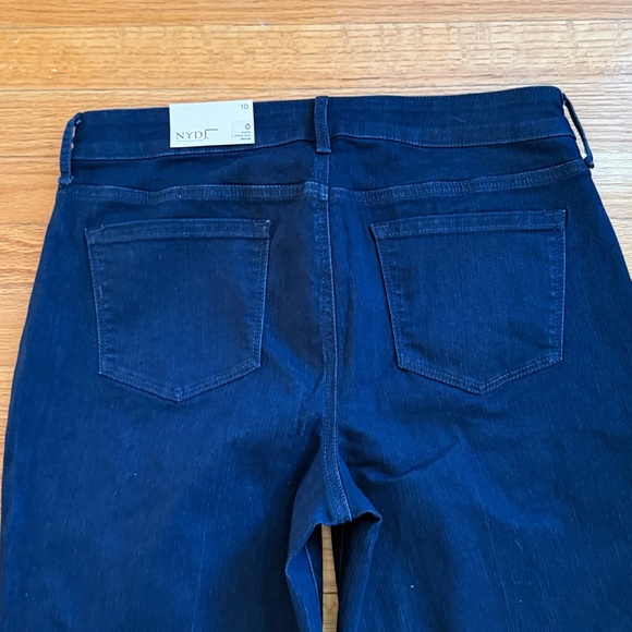 NYDJ Women's Flare & Wide Leg‎ Jeans - Dark Blue - Picture 6 of 7